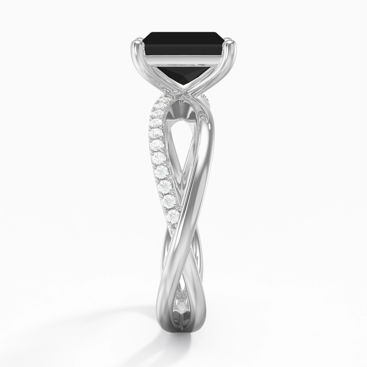 Prong Engagement Ring 2.00ct Cubic Zirconia