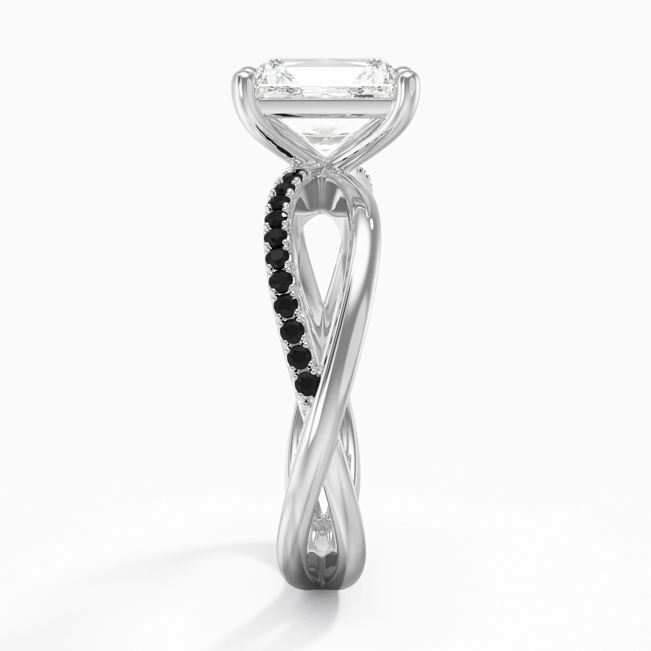 Prong Engagement Ring 2.00ct Cubic Zirconia