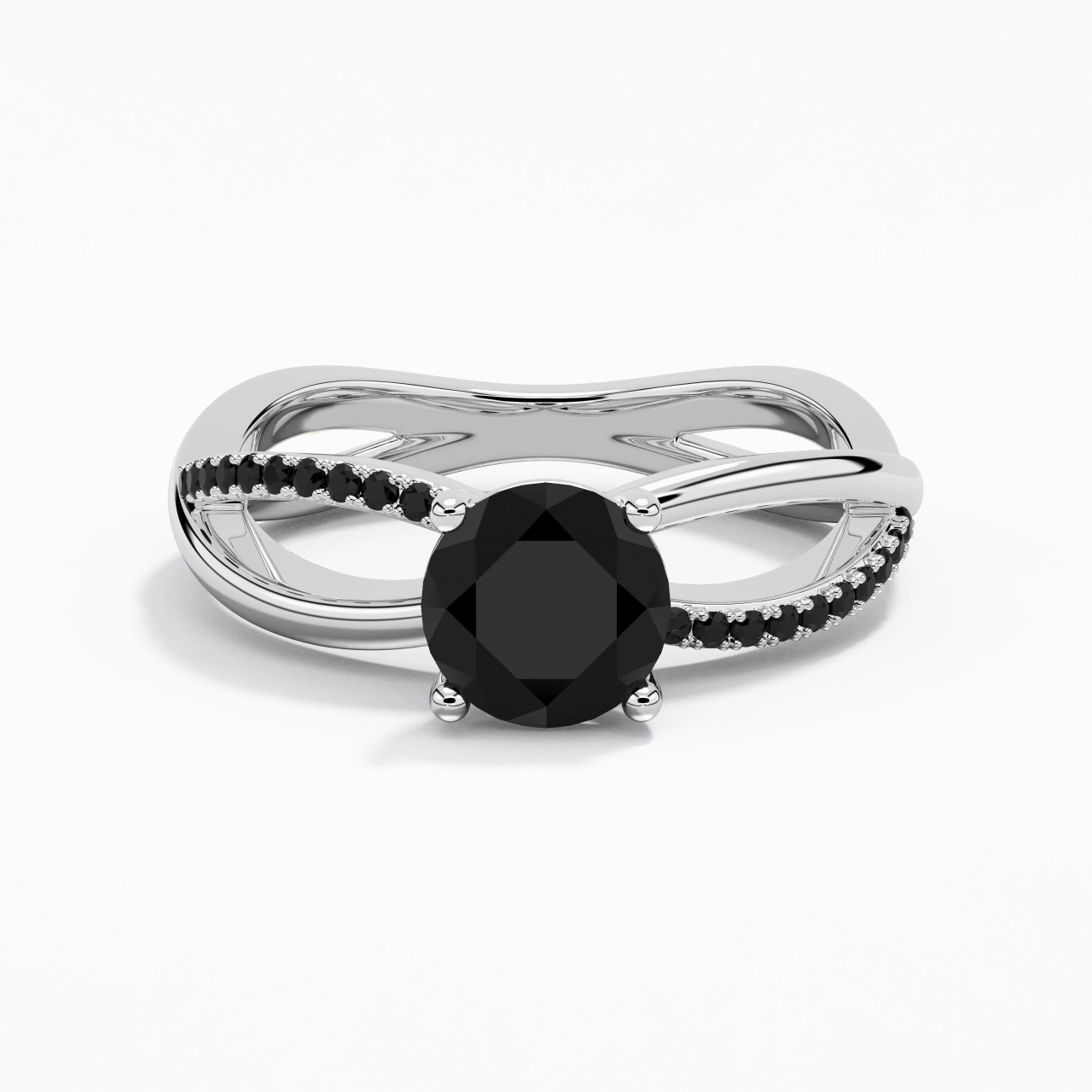 Prong Engagement Ring 1.20ct Cubic Zirconia