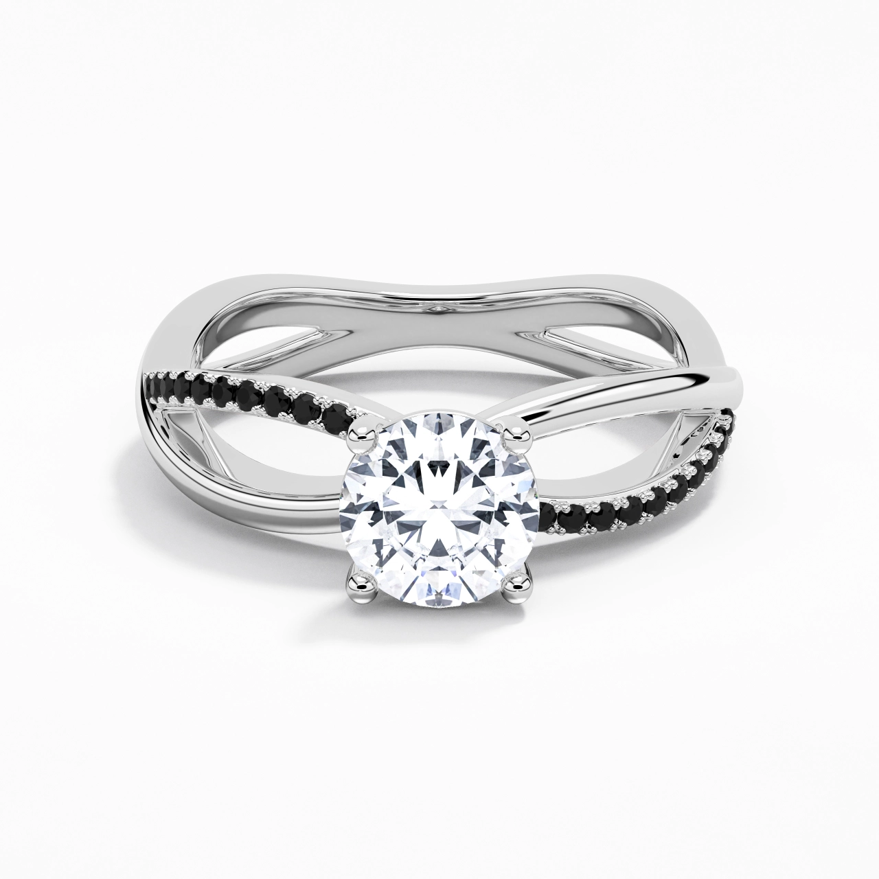 Prong Engagement Ring 1.20ct Cubic Zirconia