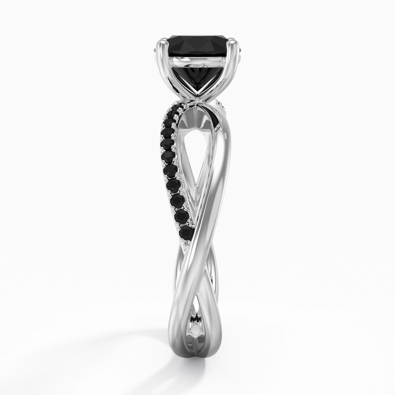 Prong Engagement Ring 1.20ct Cubic Zirconia