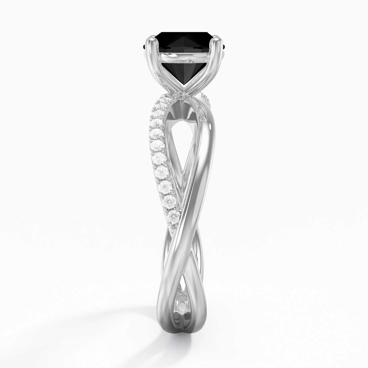 Prong Engagement Ring 1.20ct Cubic Zirconia