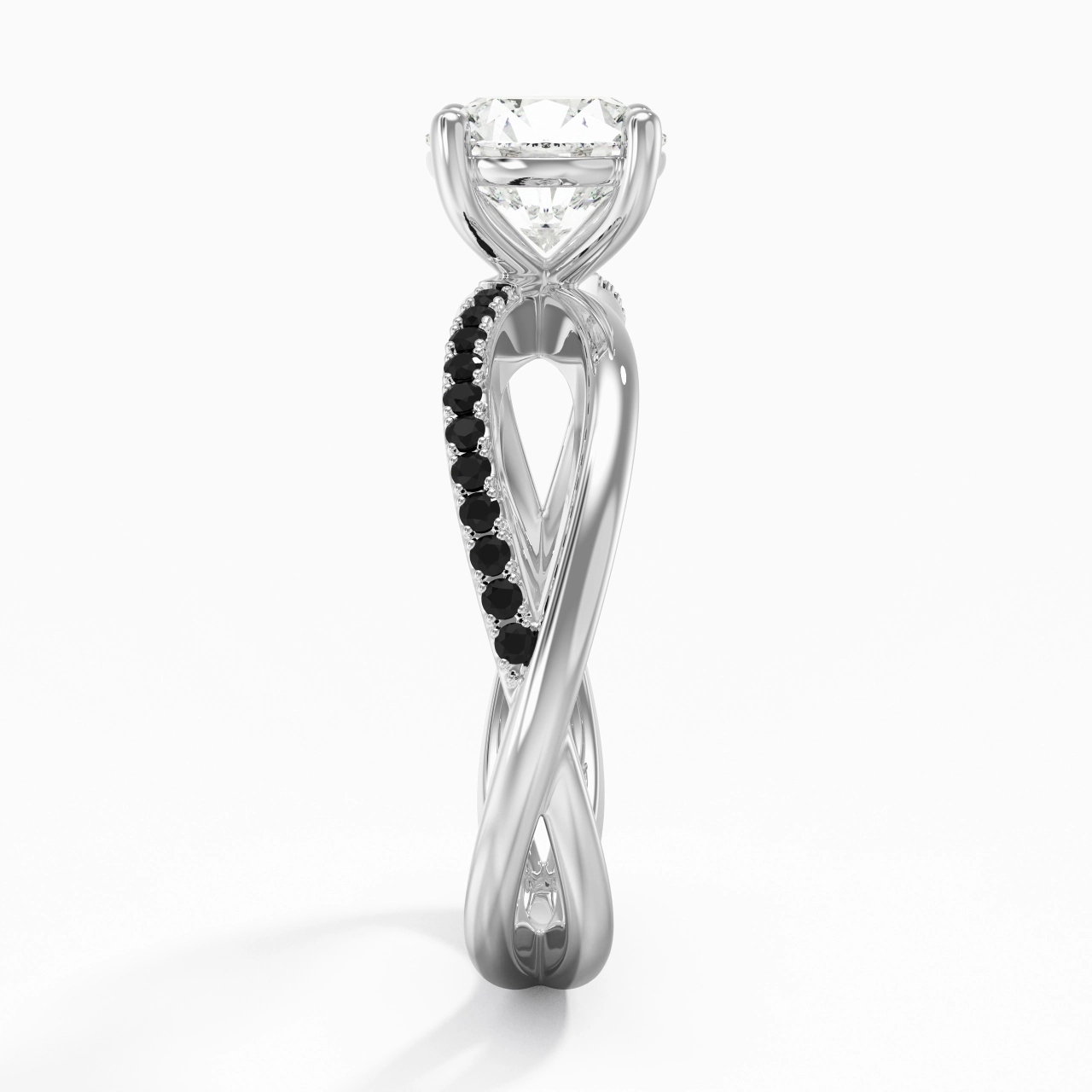 Prong Engagement Ring 1.20ct Cubic Zirconia