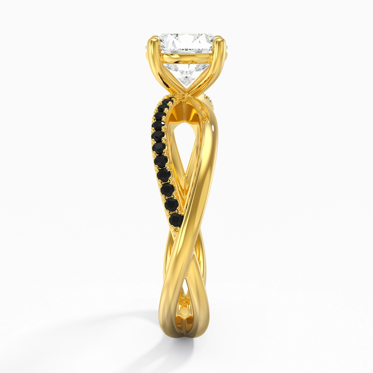 Prong Engagement Ring 1.20ct Cubic Zirconia