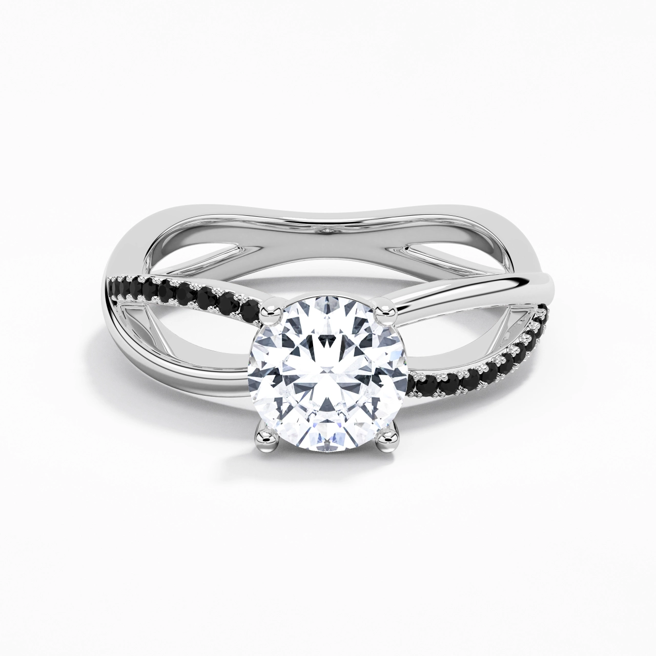 Prong Engagement Ring 1.50ct Cubic Zirconia