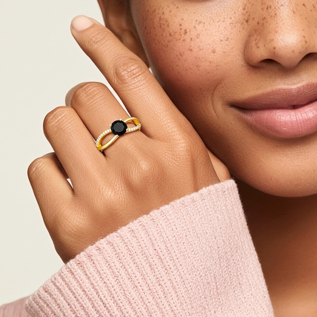 Prong Engagement Ring 1.00ct Cubic Zirconia