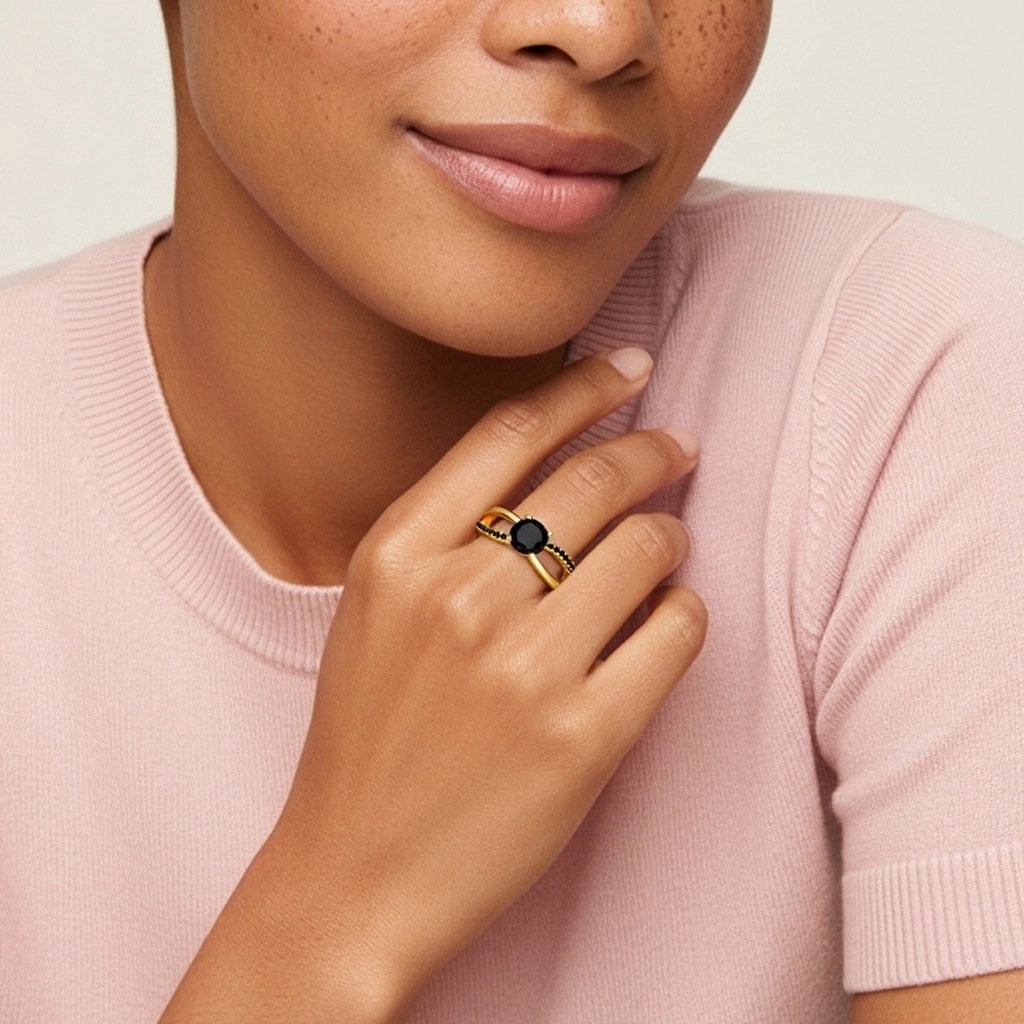 Prong Engagement Ring 1.00ct Cubic Zirconia