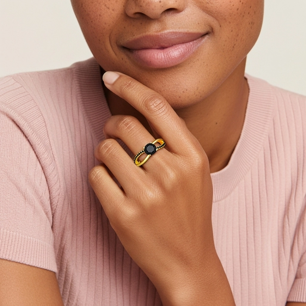 Prong Engagement Ring 1.00ct Cubic Zirconia