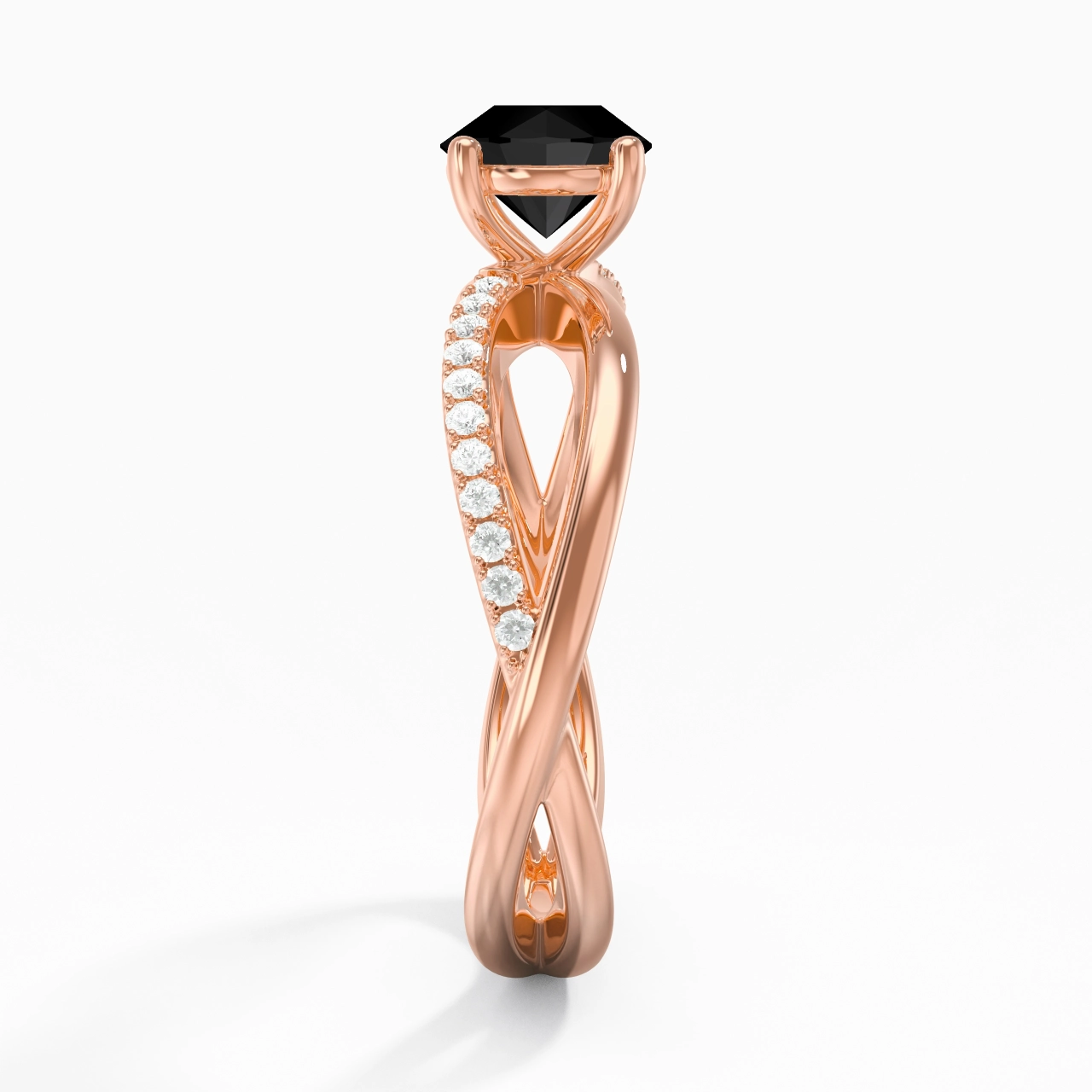 Prong Engagement Ring 1.00ct Cubic Zirconia