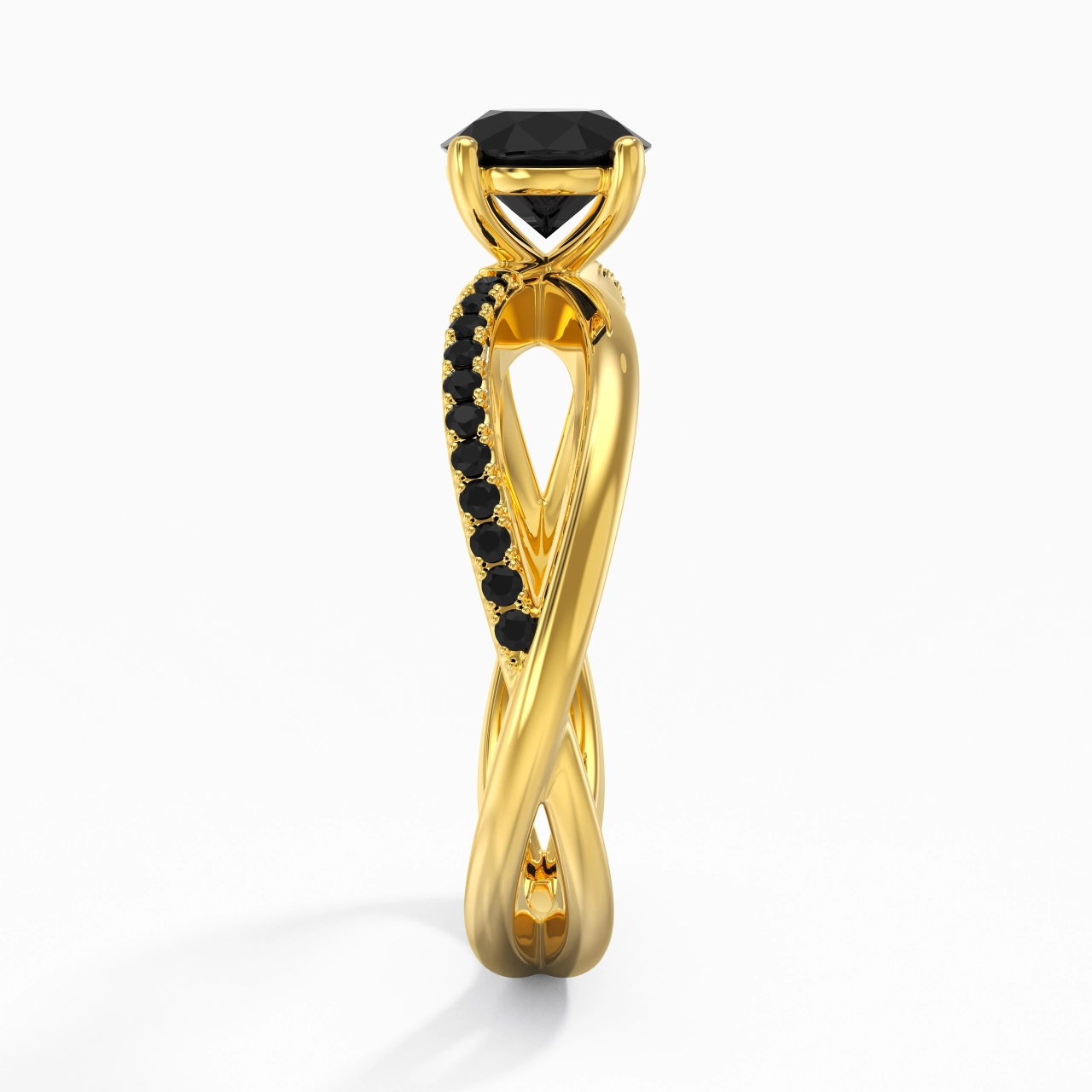 Prong Engagement Ring 1.00ct Cubic Zirconia