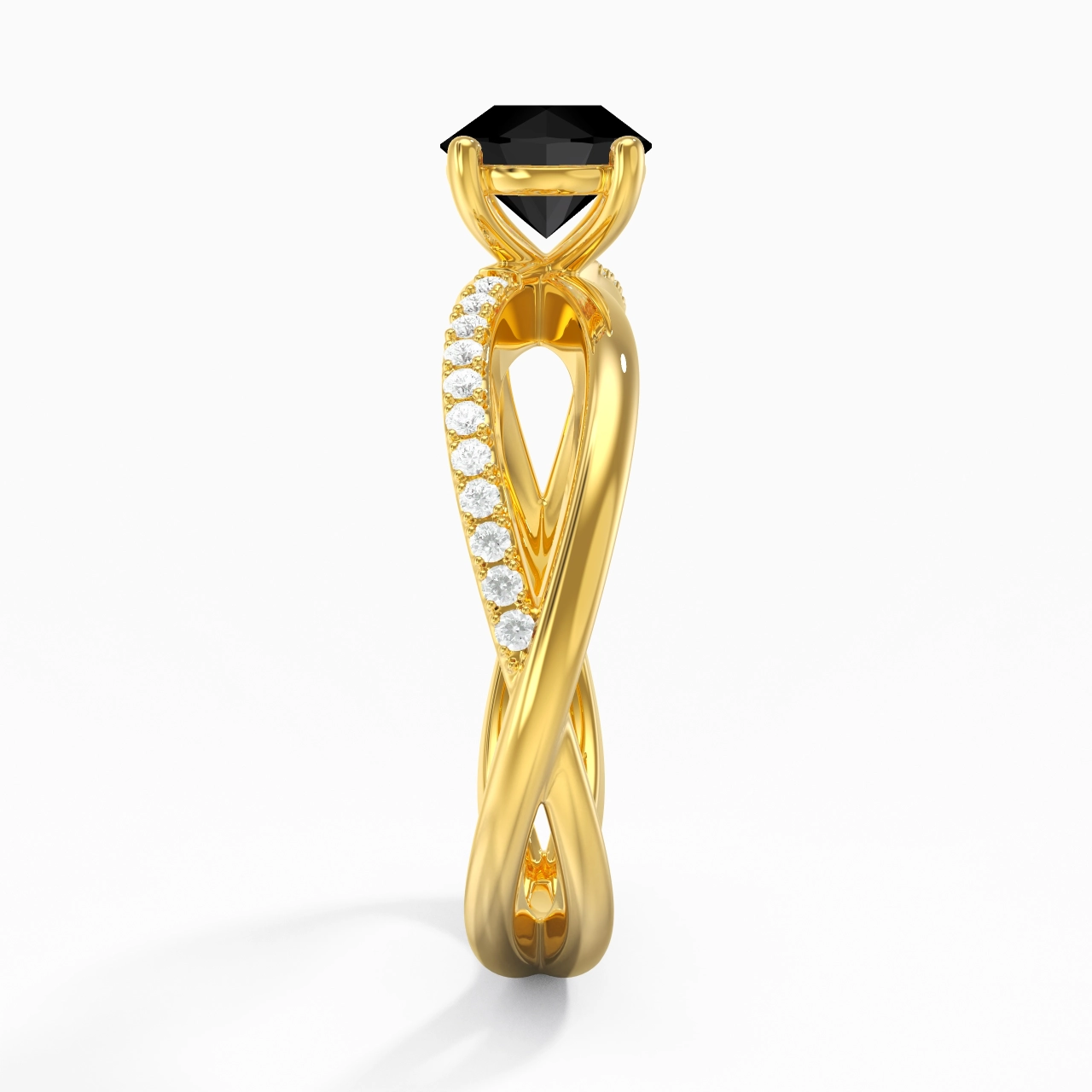 Prong Engagement Ring 1.00ct Cubic Zirconia