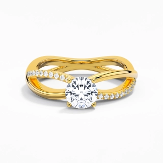 Prong Engagement Ring 1.00ct Moissanite