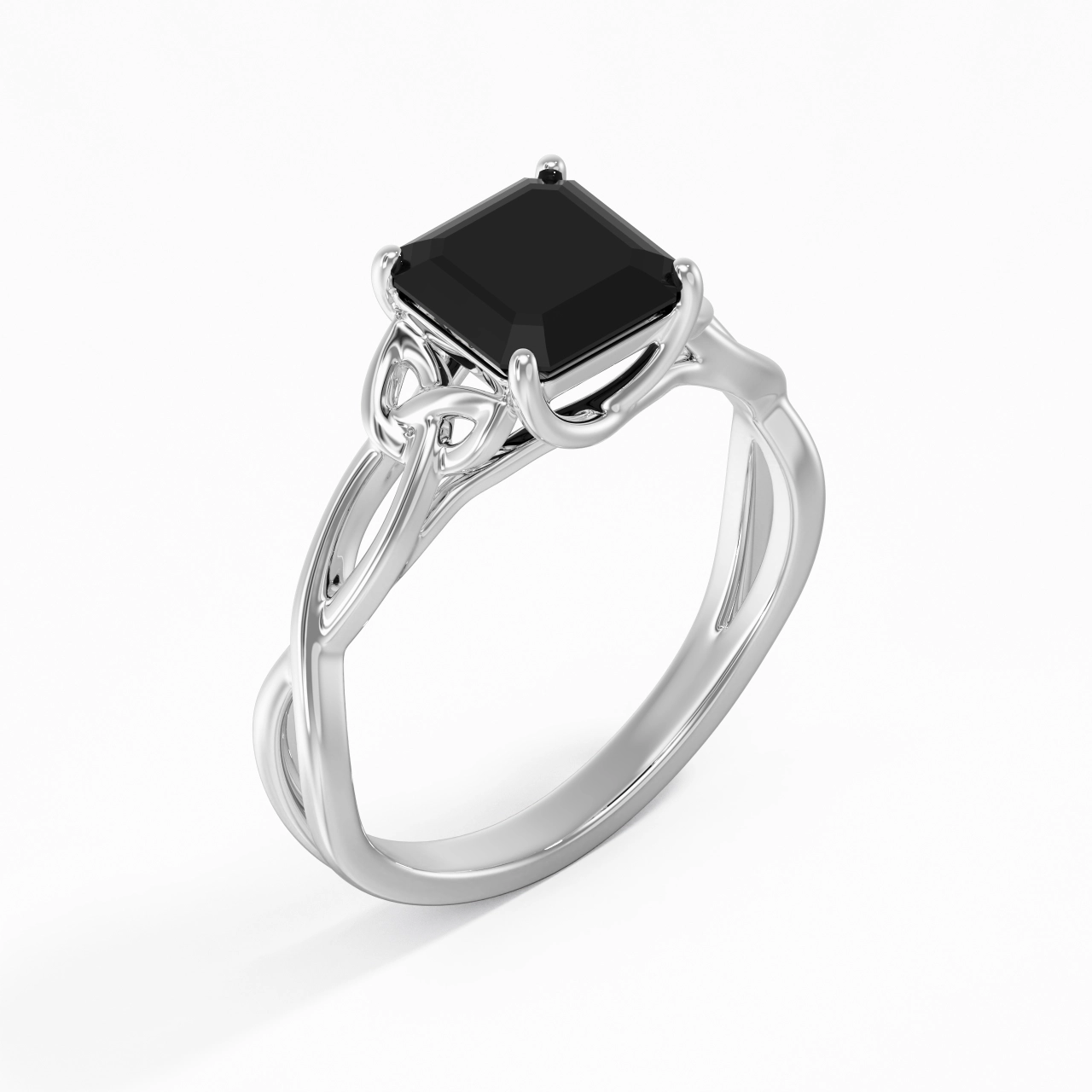 925 Sterling Silver Engagement Ring