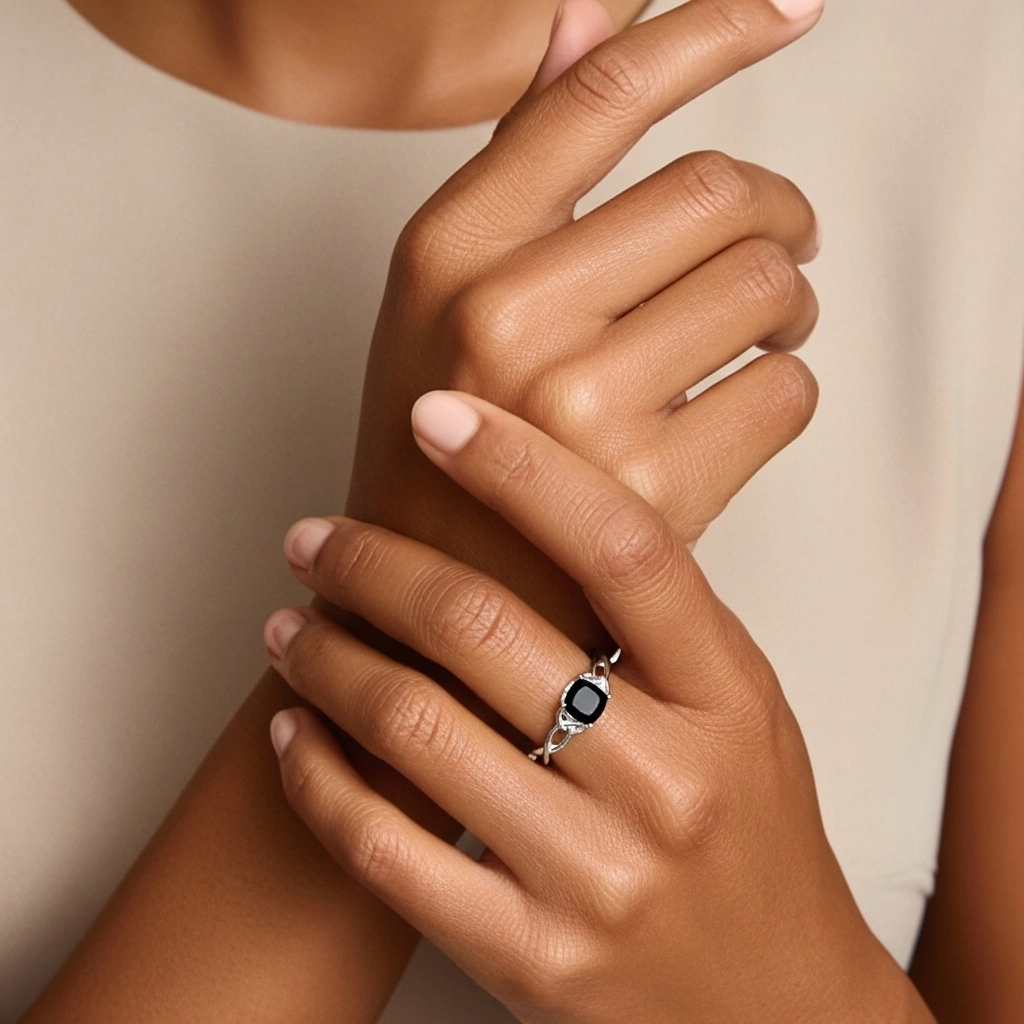 925 Sterling Silver Engagement Ring