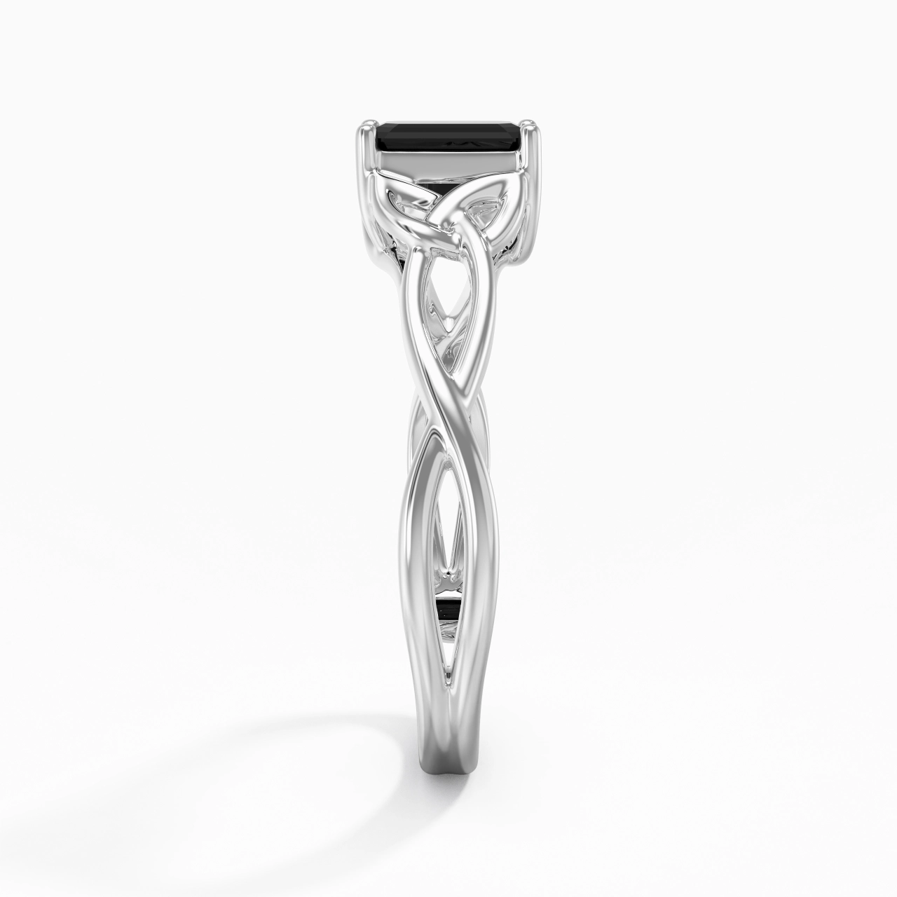 Argent sterling 925 Bague de fiançailles