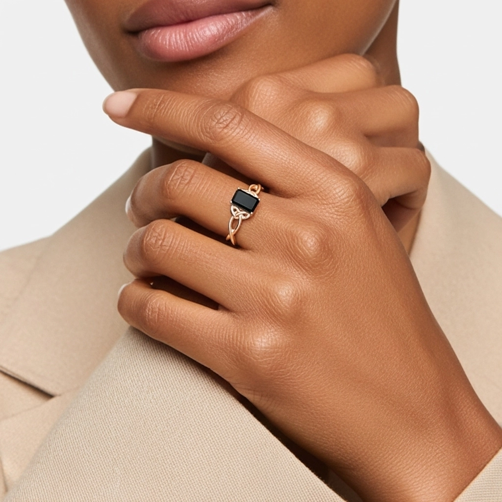 925 Sterling Silver Engagement Ring