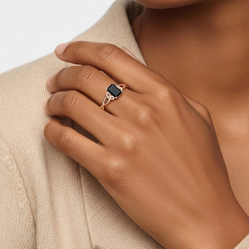 925 Sterling Silver Engagement Ring