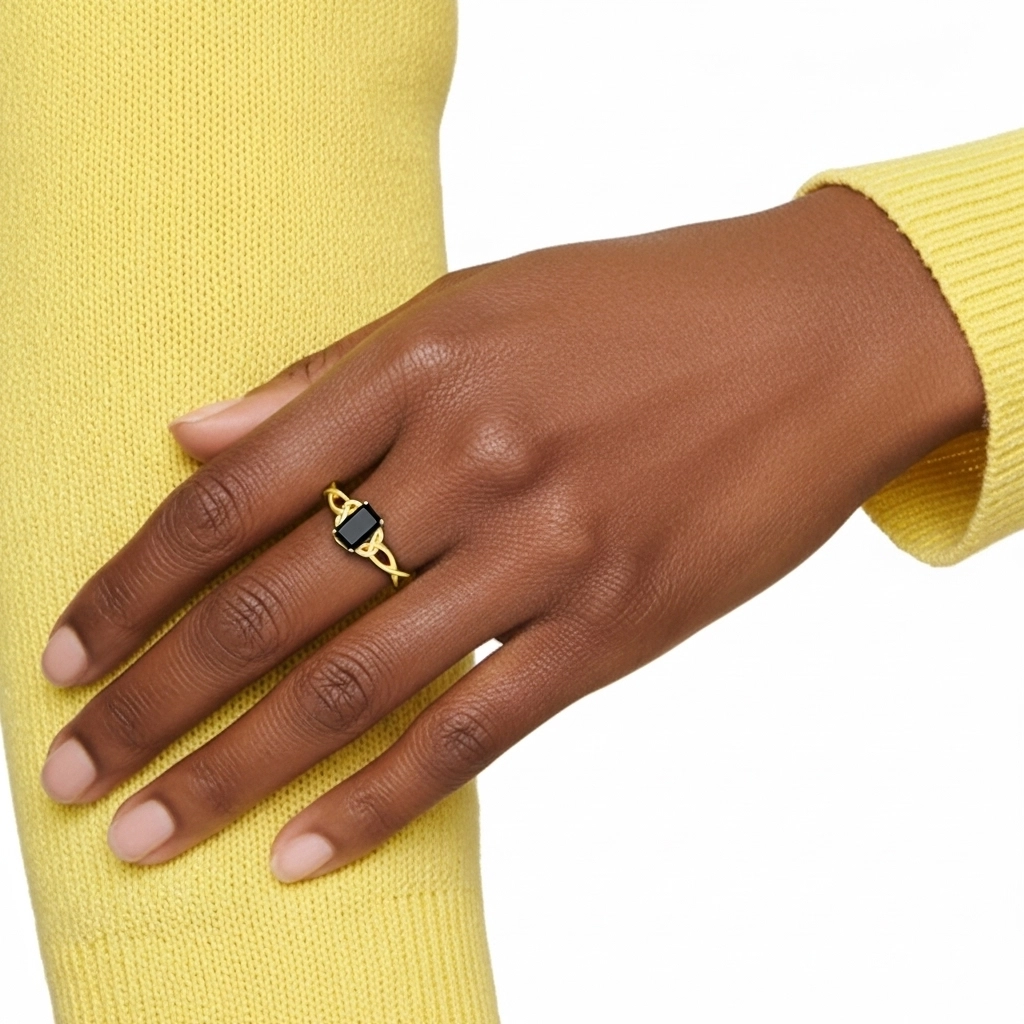 925 Sterling Silver Engagement Ring