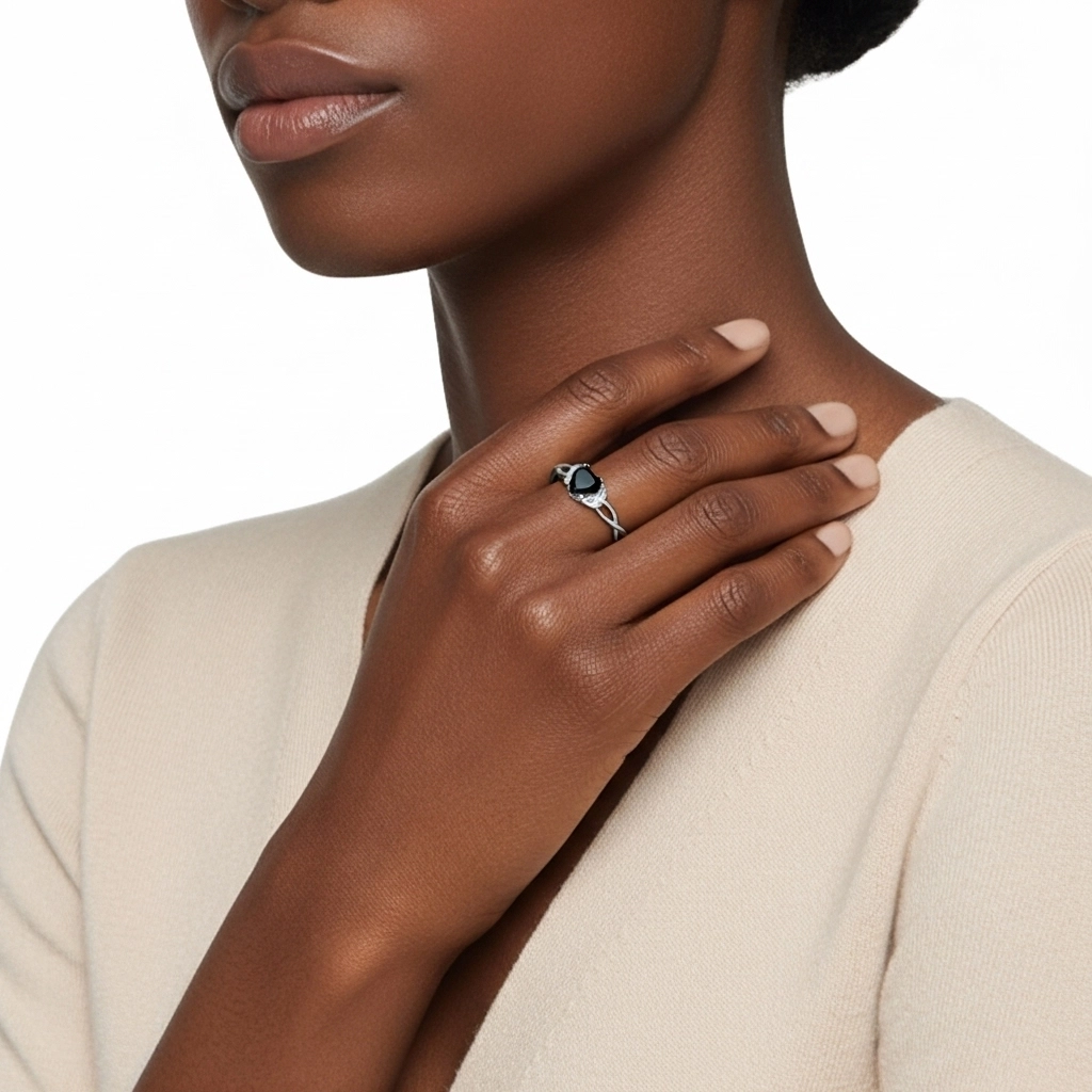 925 Sterling Silver Engagement Ring