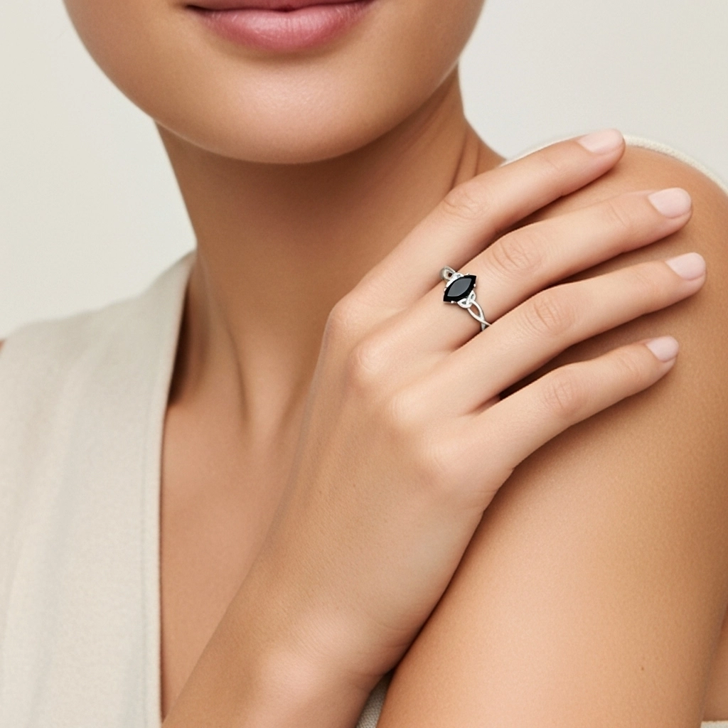 925 Sterling Silver Engagement Ring