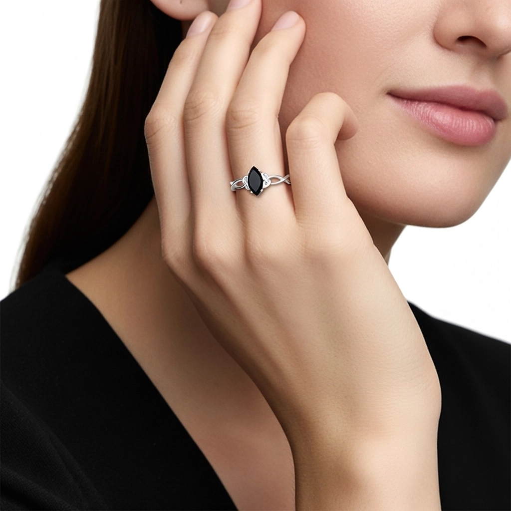 925 Sterling Silver Engagement Ring