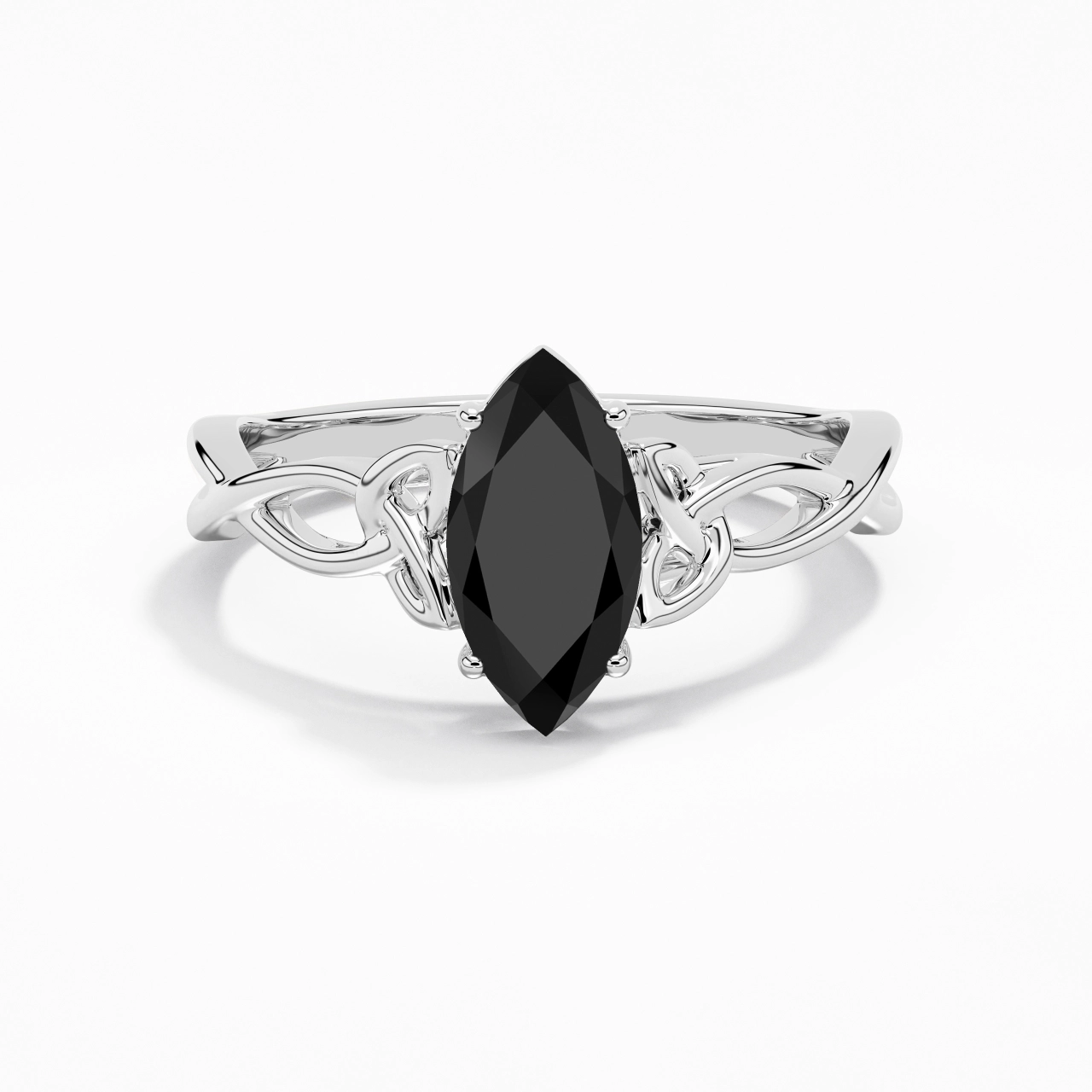 Argent sterling 925 Bague de fiançailles
