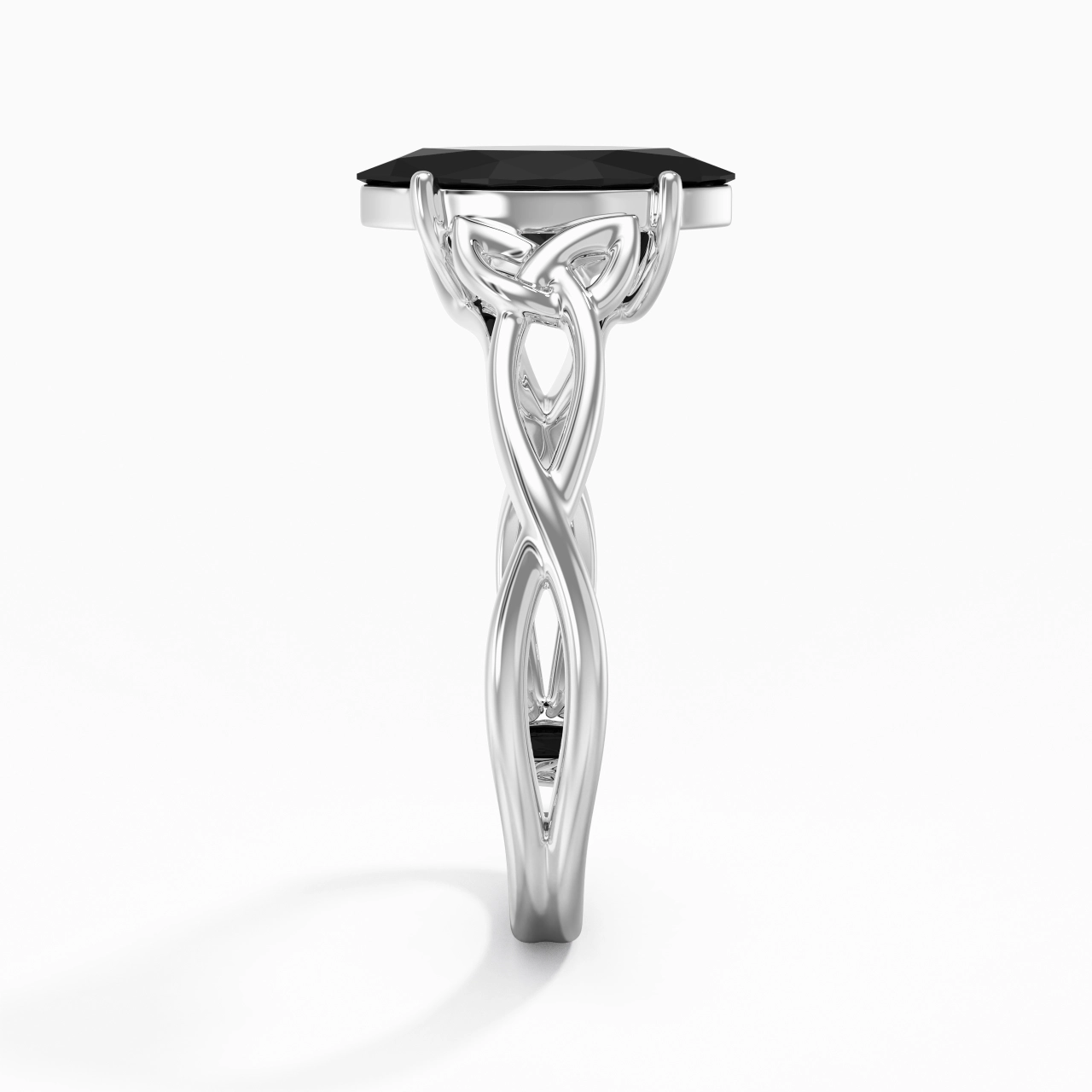 Argent sterling 925 Bague de fiançailles