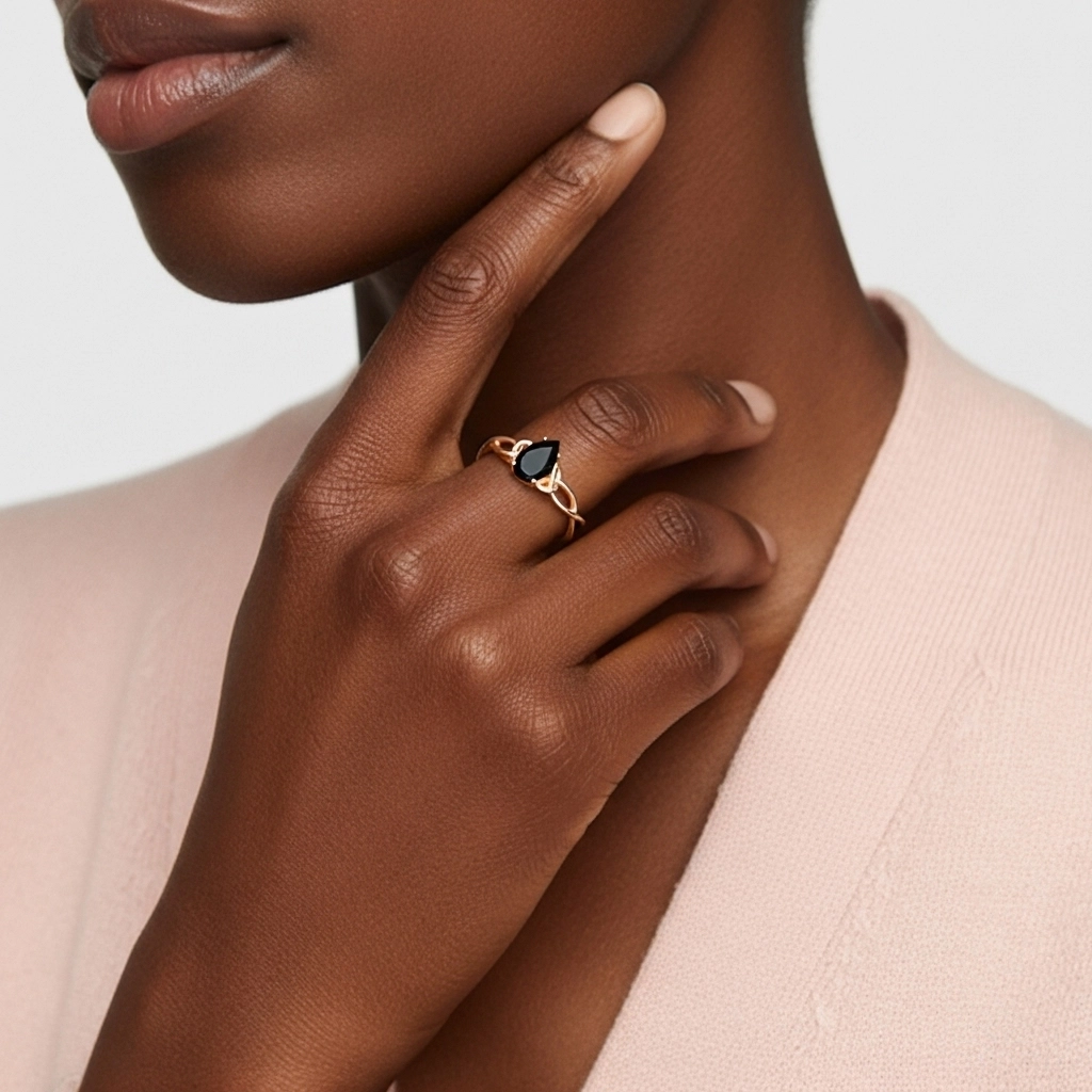 925 Sterling Silver Engagement Ring