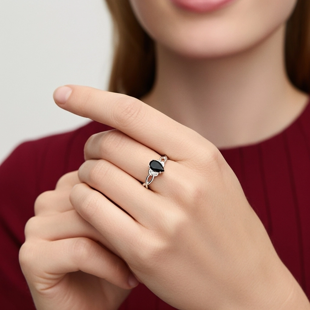 925 Sterling Silver Engagement Ring