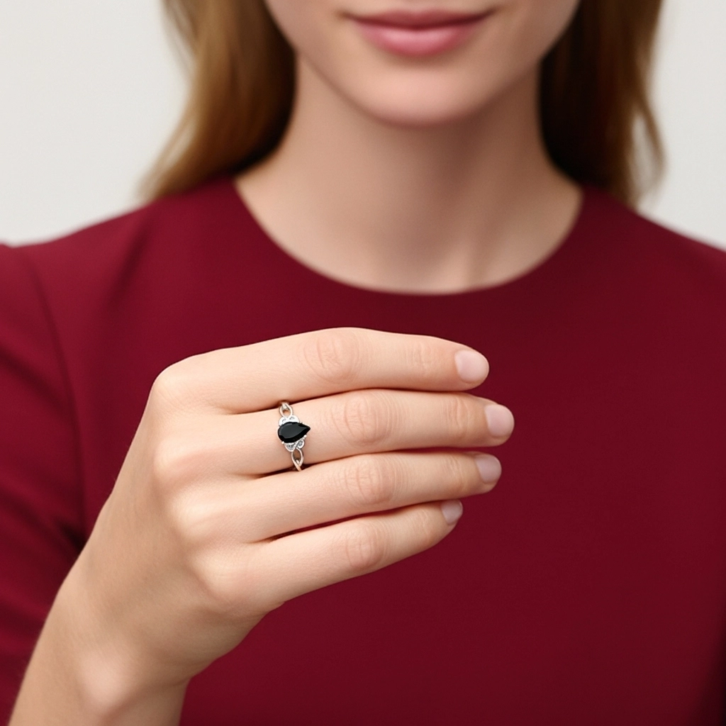 925 Sterling Silver Engagement Ring