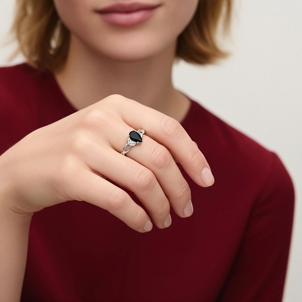 925 Sterling Silver Engagement Ring