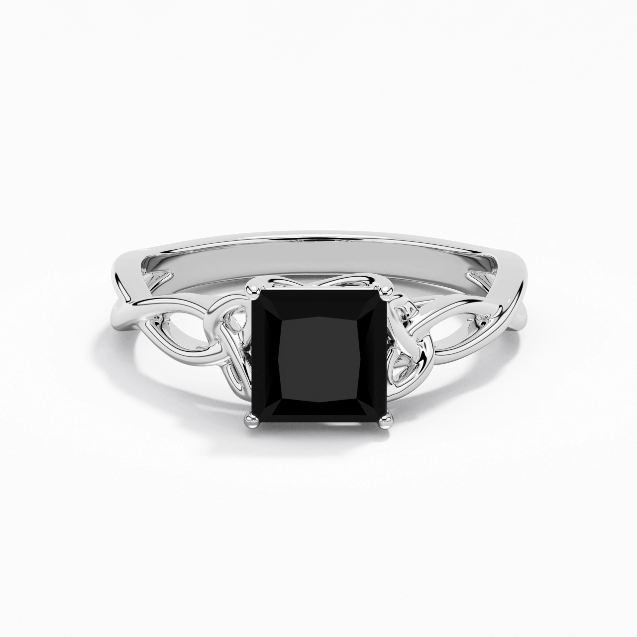 925 Sterling Silver Engagement Ring