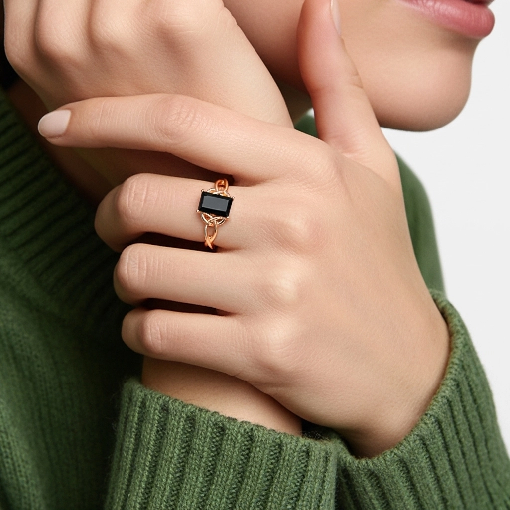 925 Sterling Silver Engagement Ring