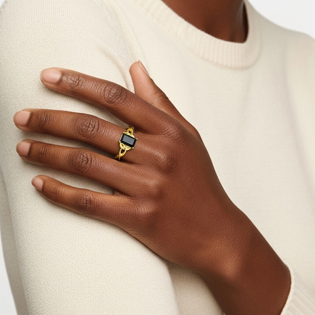 925 Sterling Silver Engagement Ring