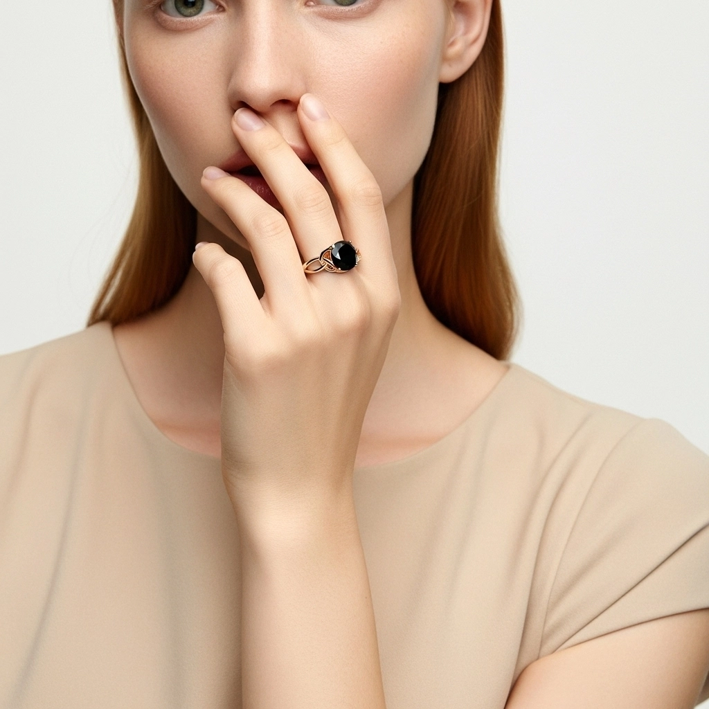 925 Sterling Silver Engagement Ring