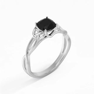 925 Sterling Silver Engagement Ring