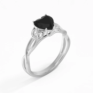 925 Sterling Silver Engagement Ring