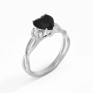 925 Sterling Silver Engagement Ring