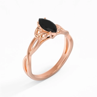 Argent sterling 925 Bague de fiançailles