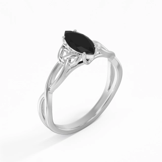925 Sterling Silver Engagement Ring
