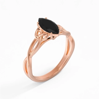 Argent sterling 925 Bague de fiançailles