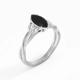 925 Sterling Silver Engagement Ring