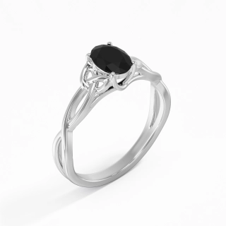 925 Sterling Silver Engagement Ring
