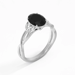 925 Sterling Silver Engagement Ring
