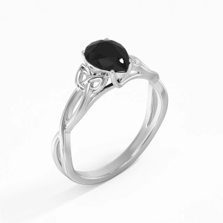 925 Sterling Silver Engagement Ring