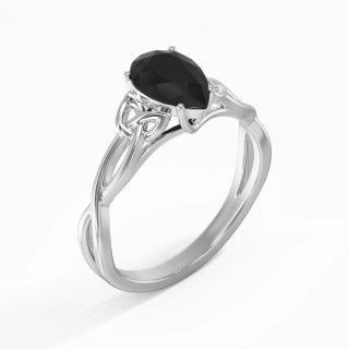 925 Sterling Silver Engagement Ring