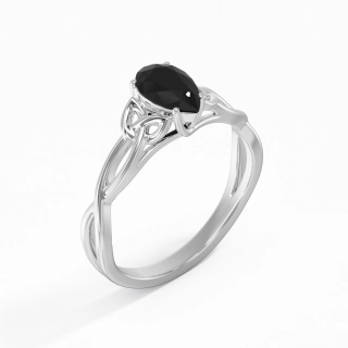 925 Sterling Silver Engagement Ring
