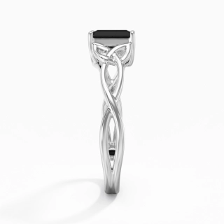 Argent sterling 925 Bague de fiançailles