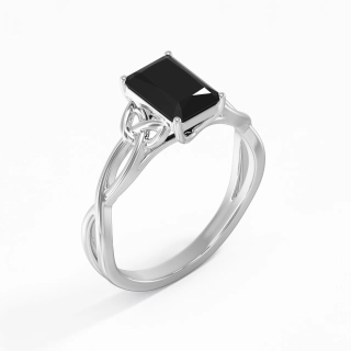 925 Sterling Silver Engagement Ring