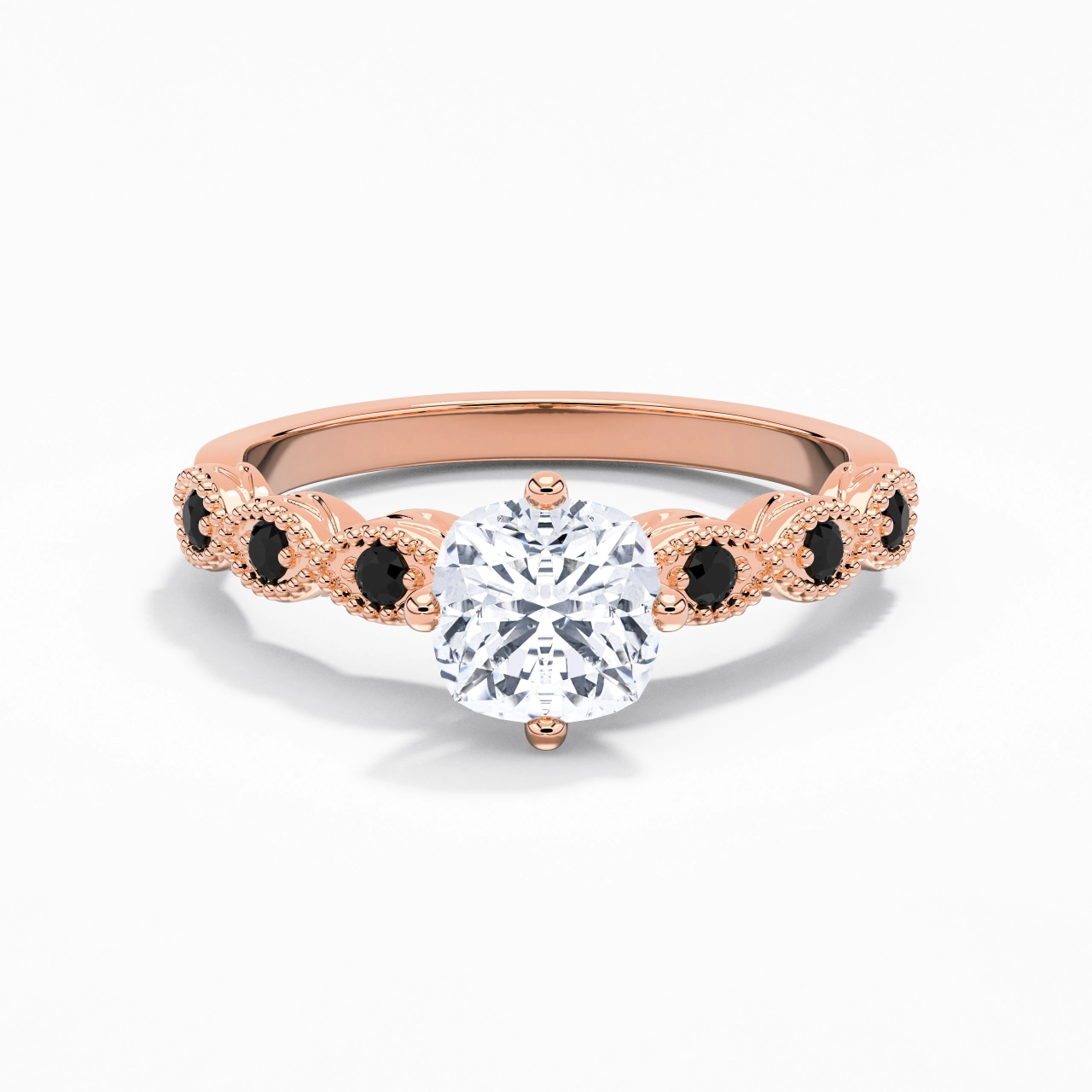 925 Sterling Silver Cubic Zirconia Engagement Ring